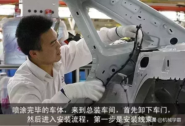 图解汽车总装线各大流程，全面、到位、直观