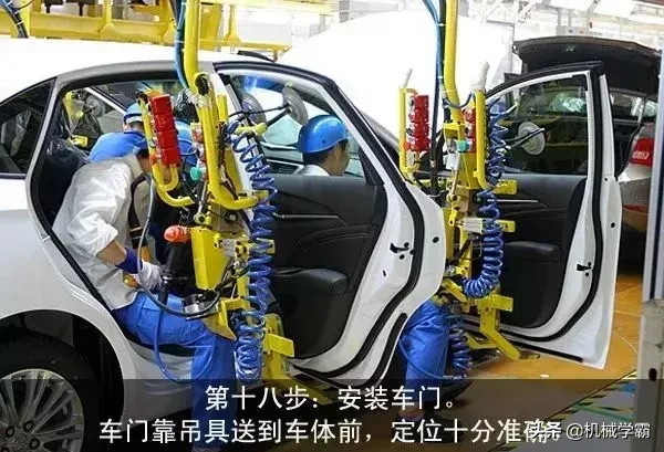 图解汽车总装线各大流程，全面、到位、直观