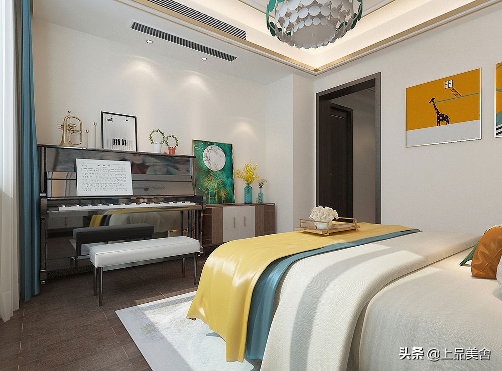 语文老师的中式风格装修，384平米四层别墅，全屋文化气息浓厚