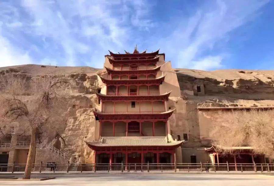 莫高窟在哪(位于中国西北是辉煌的世界文化遗产)