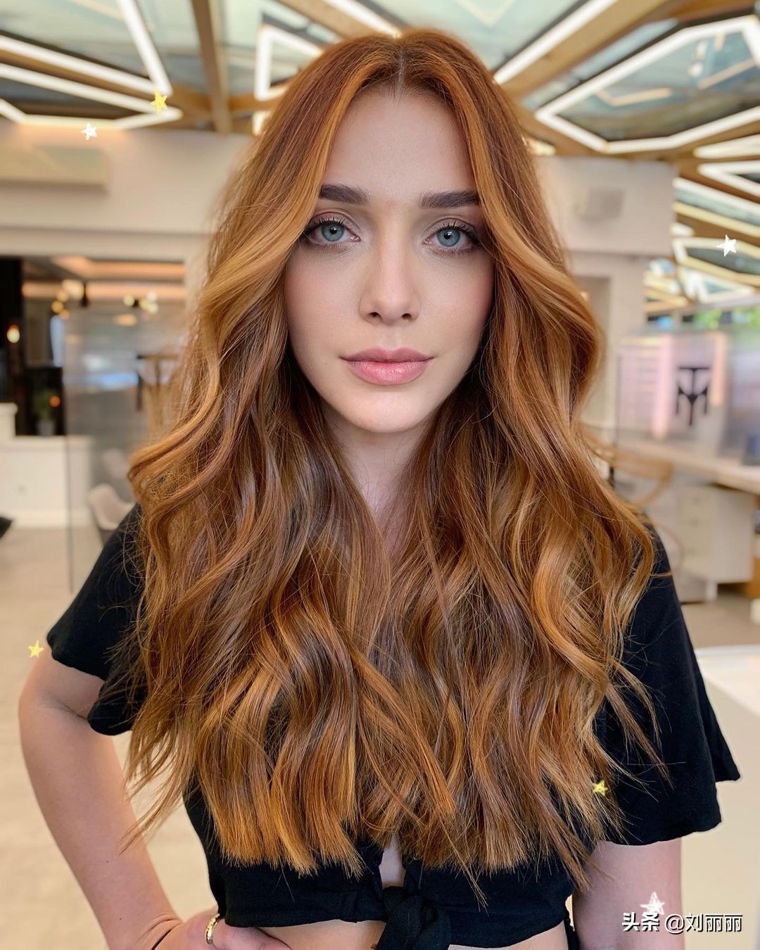 烫发女中长发2021(推荐21款最火的中长发发型)