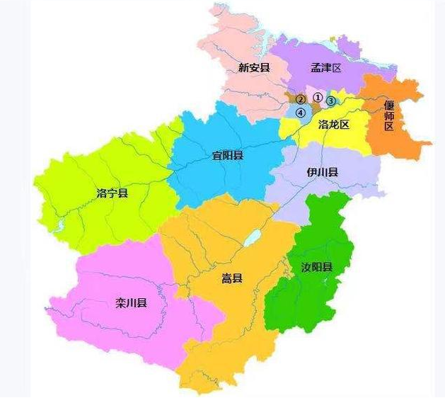 洛阳各区县人口一览：洛龙区64万，新安县48万