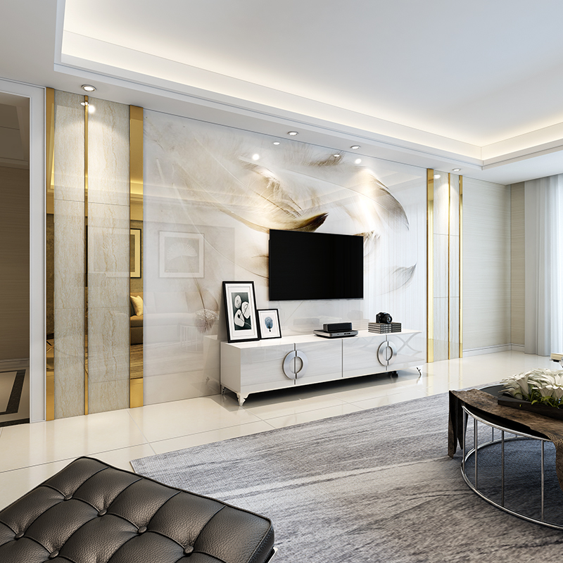 设计师总结：客厅电视背景墙，各种材质如何装修以及施工要点