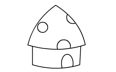 幼儿园房子简笔画系列，上色更漂亮，为孩子收藏！