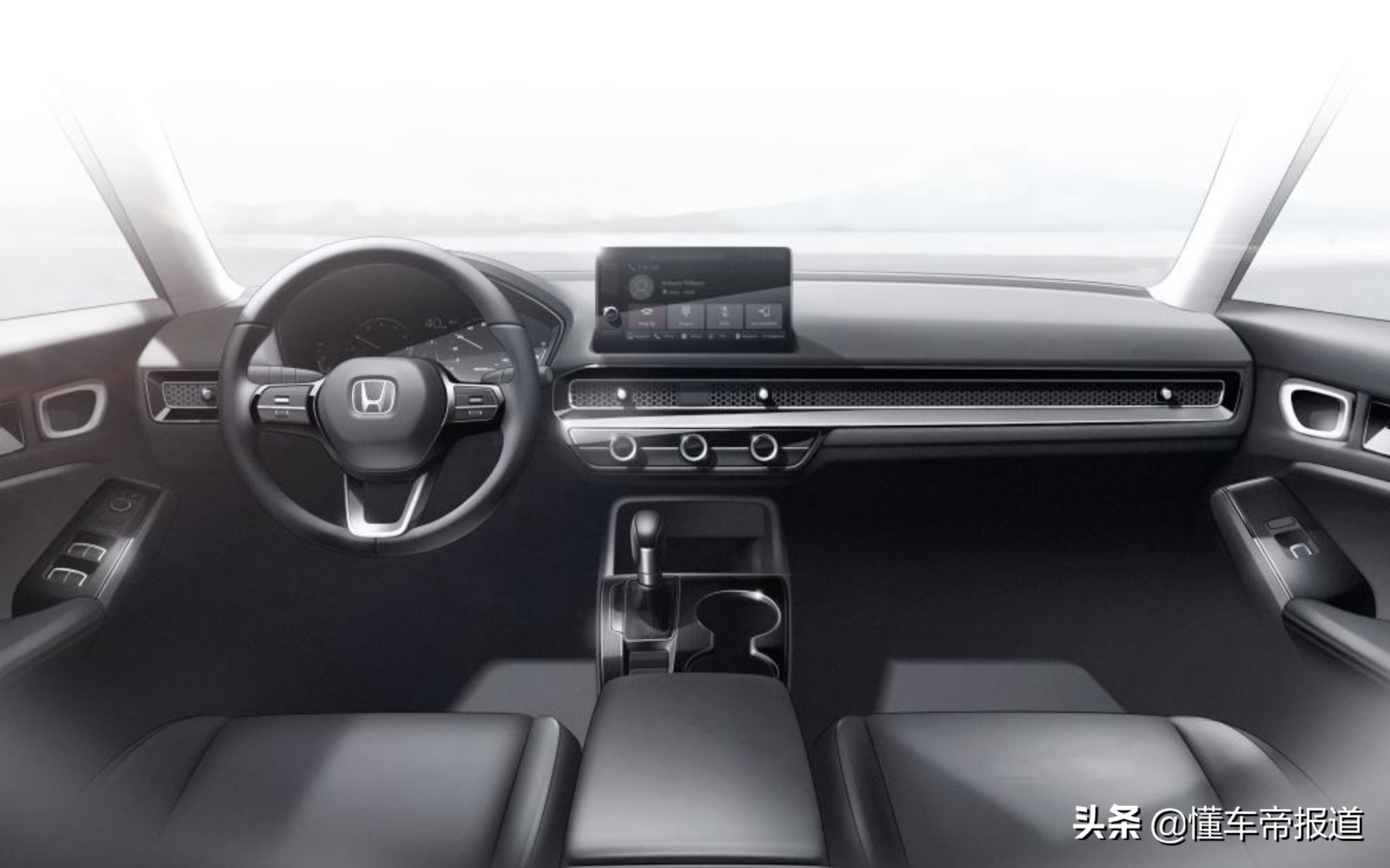 新车 | 外观堪比雅阁，入门动力弃用三缸？本田新思域看点大集合