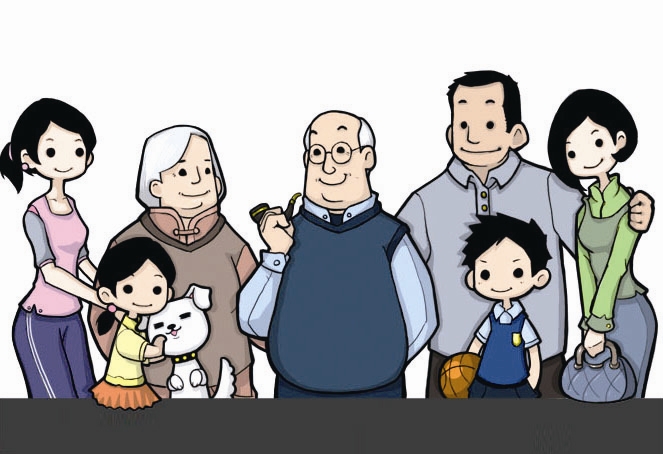 奶奶和孙女的关系叫什么？详细中国亲戚关系图表，拜年用得上-第15张图片