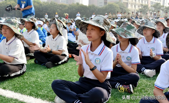 洛阳二外2019年新生国防教育暨入校课程闭营仪式圆满收官