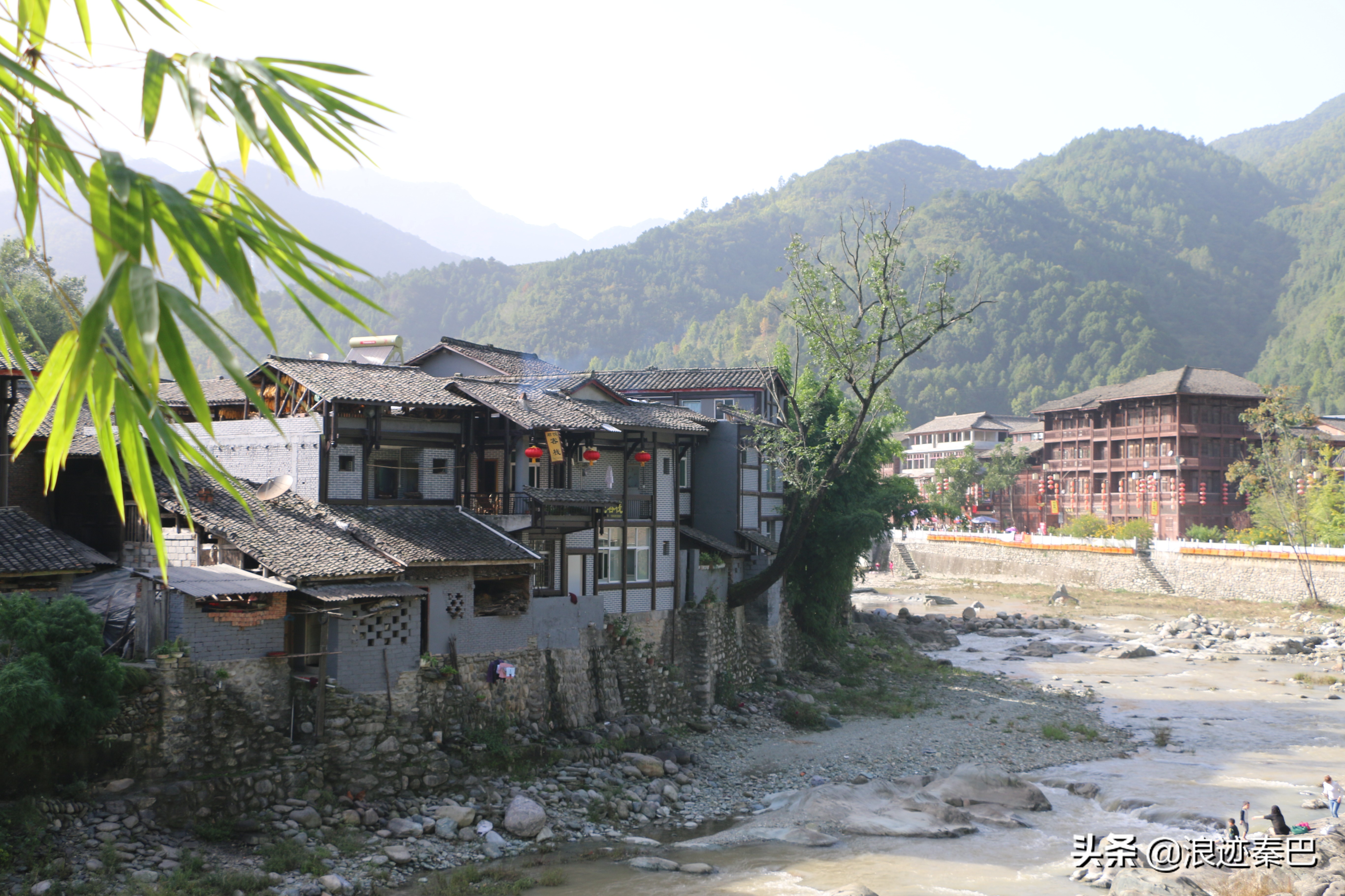 热播剧《一代枭雄》拍摄地,"鸡鸣闻三省"青木川古镇掠影