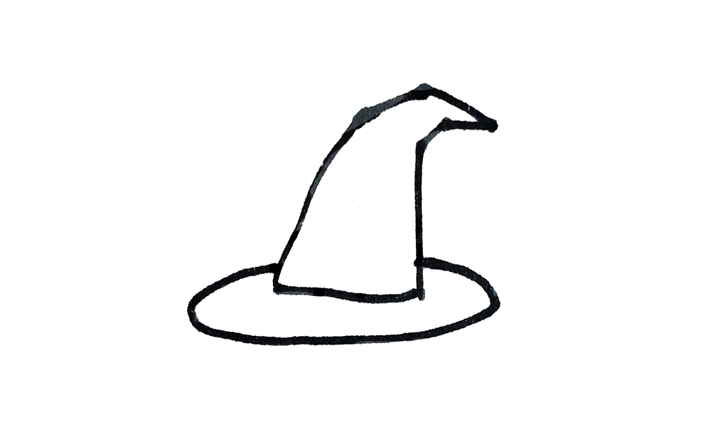 亲子简笔画帽子素材|15款卡通帽子的画法,简单易学