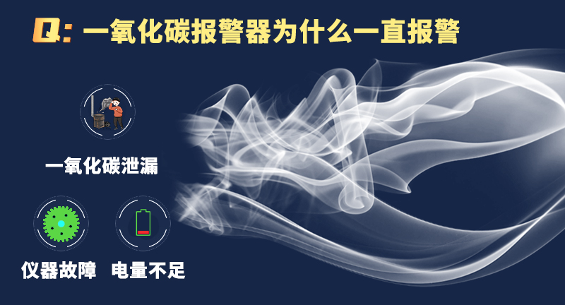 一氧化碳报警器为什么一直报警 正确的处理方式是什么？