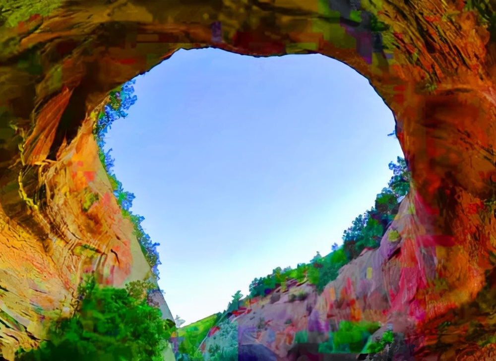 陕西旅游：甘泉雨岔大峡谷及周边行（图）