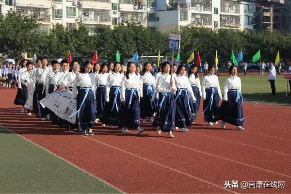 南康一中、二中校运会盛况