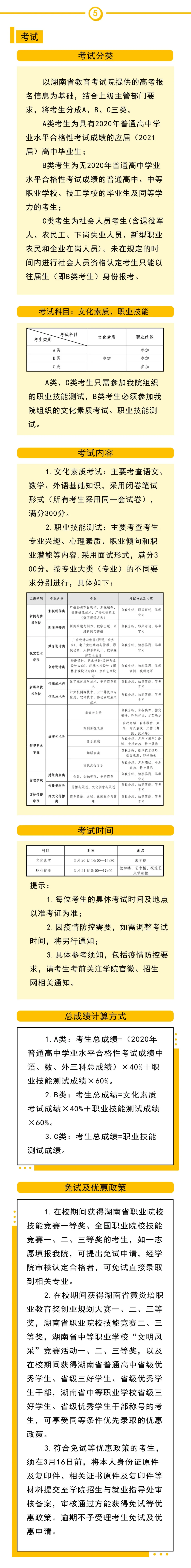 权威发布 | 2021年湖南大众传媒职业技术学院单招简章（2022参考）