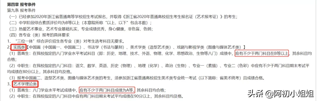 超全：47所浙江省属院校三一报考要求汇总！几A几B能报考？