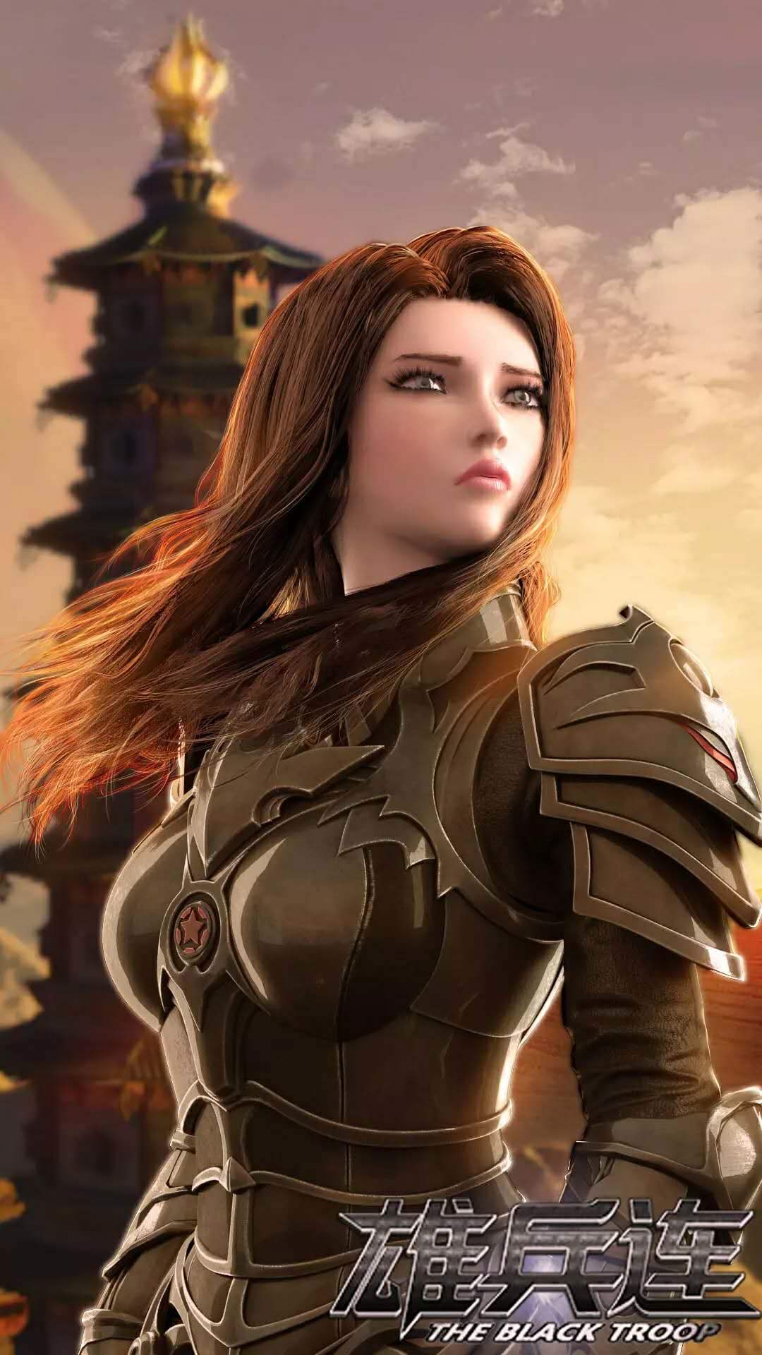 雄兵连：蕾娜高清绝美壁纸（一）