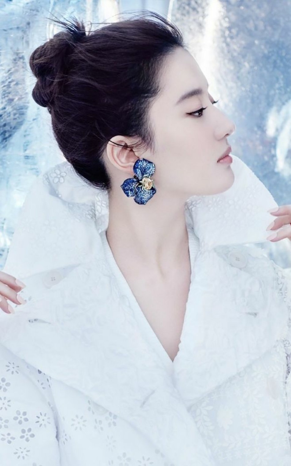 美女侧面图片唯美清新(娱乐圈中侧颜最美的女明星) - 赤虎壹号