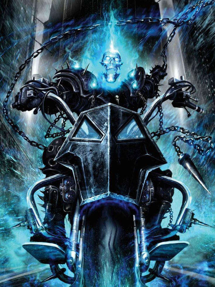 恶灵骑士的6个不同版本,史前版骑大象,最后一位戴头罩穿战甲!