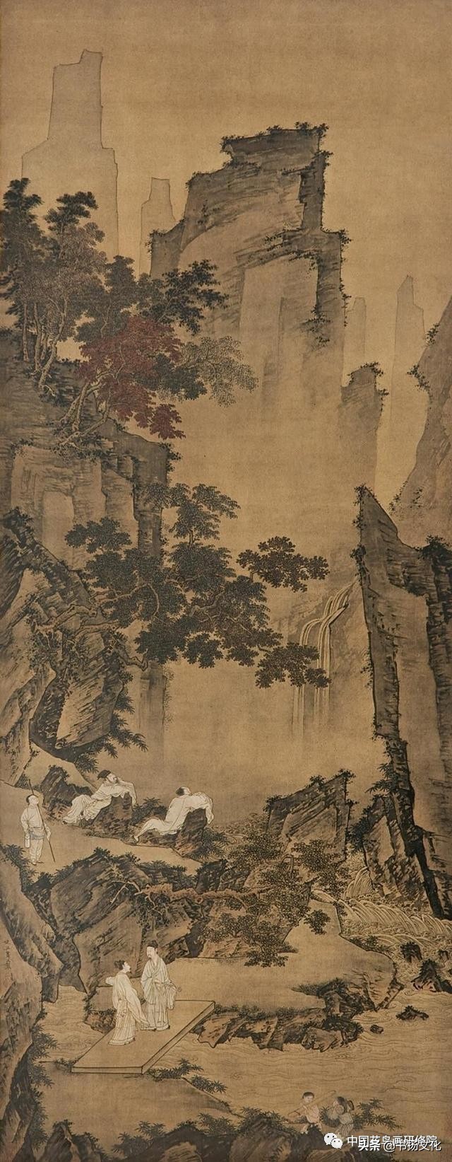 董其昌的绘画成就董其昌代表作山水