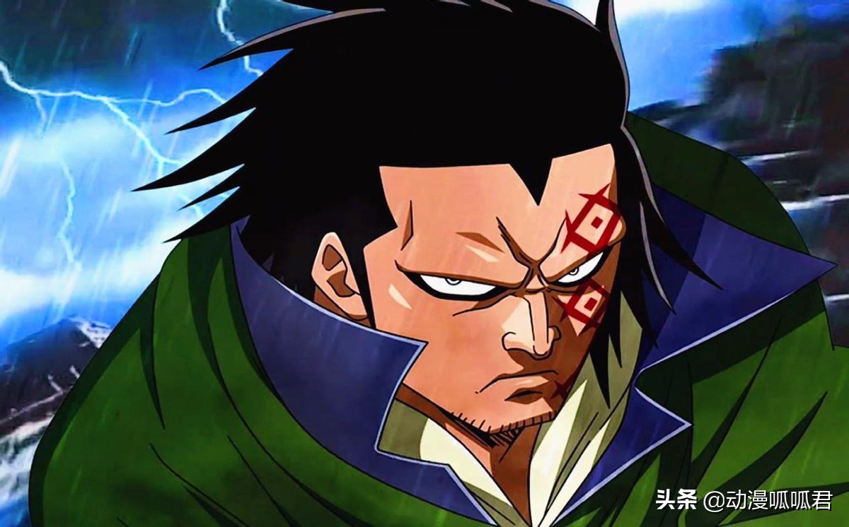 海贼王龙的能力(海贼王:龙可能是风暴果实能力者,实力超强,脸上印记是