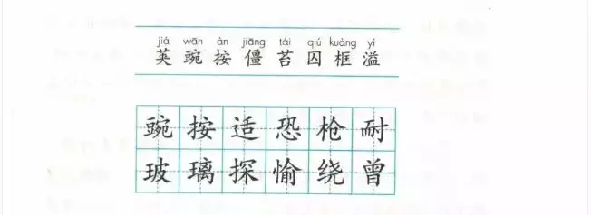 预习必备:2019秋部编四年级语文上全册课文生字组词+生字表整理