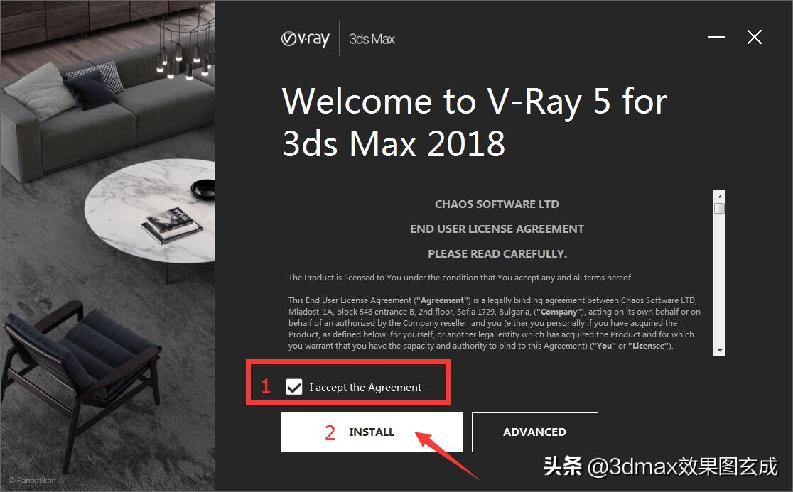 vray5.0安装教程，vray5.0汉化，教你一招