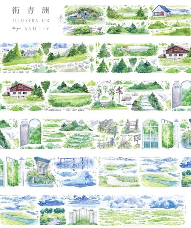 掉进一个叫“造景拼贴”的坑，从此越陷越深