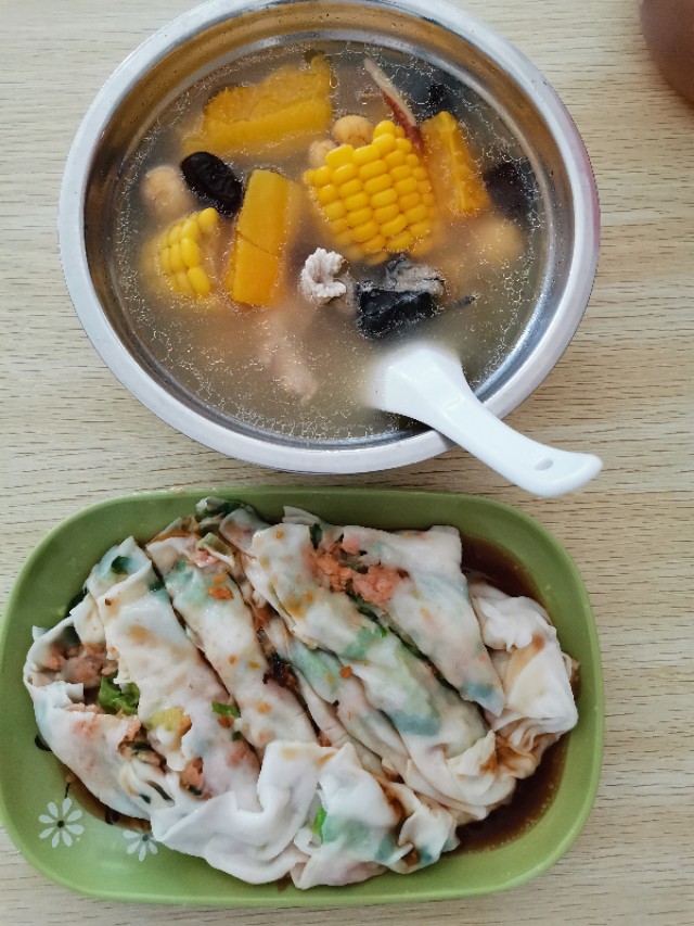 在家就可以自己做肠粉，广东肠粉米浆和酱汁全套操作配方