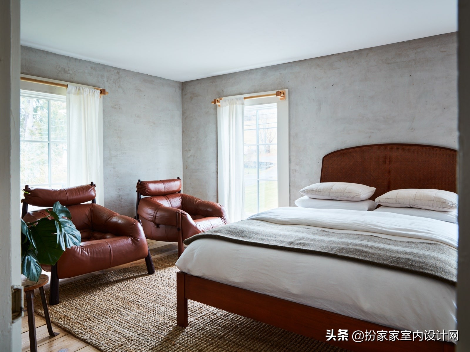 20个让你想整天待在床上的舒适卧室创意