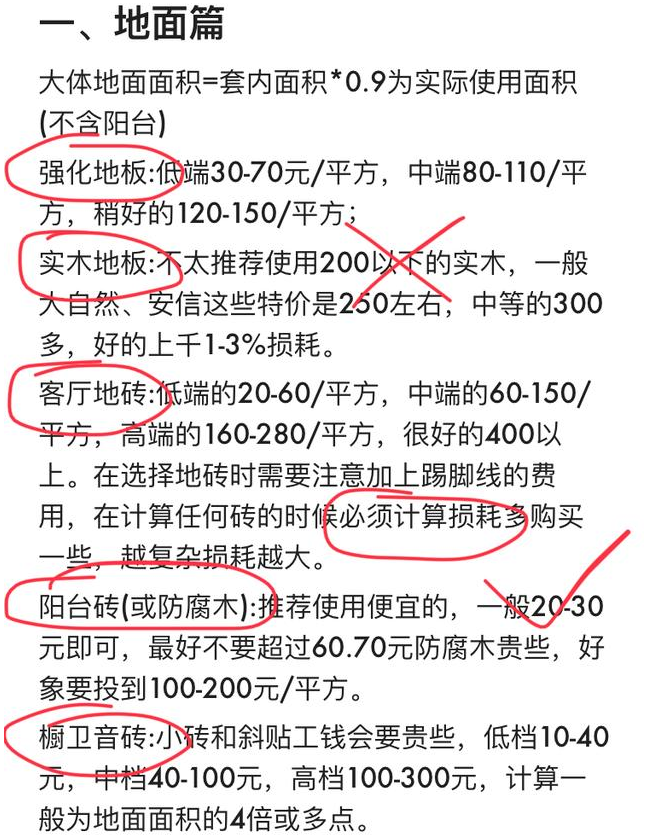 不懂报价就装傻爆了！2018全屋装修报价！材料费+人工费+用量+品牌