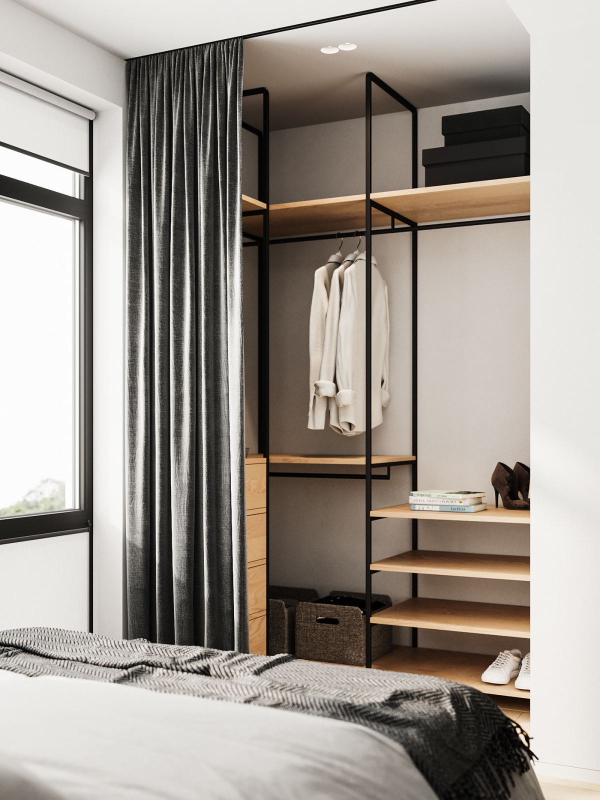 仅有55㎡的家，两室一厅，还有小庭院，北漂小姐姐的家，太漂亮