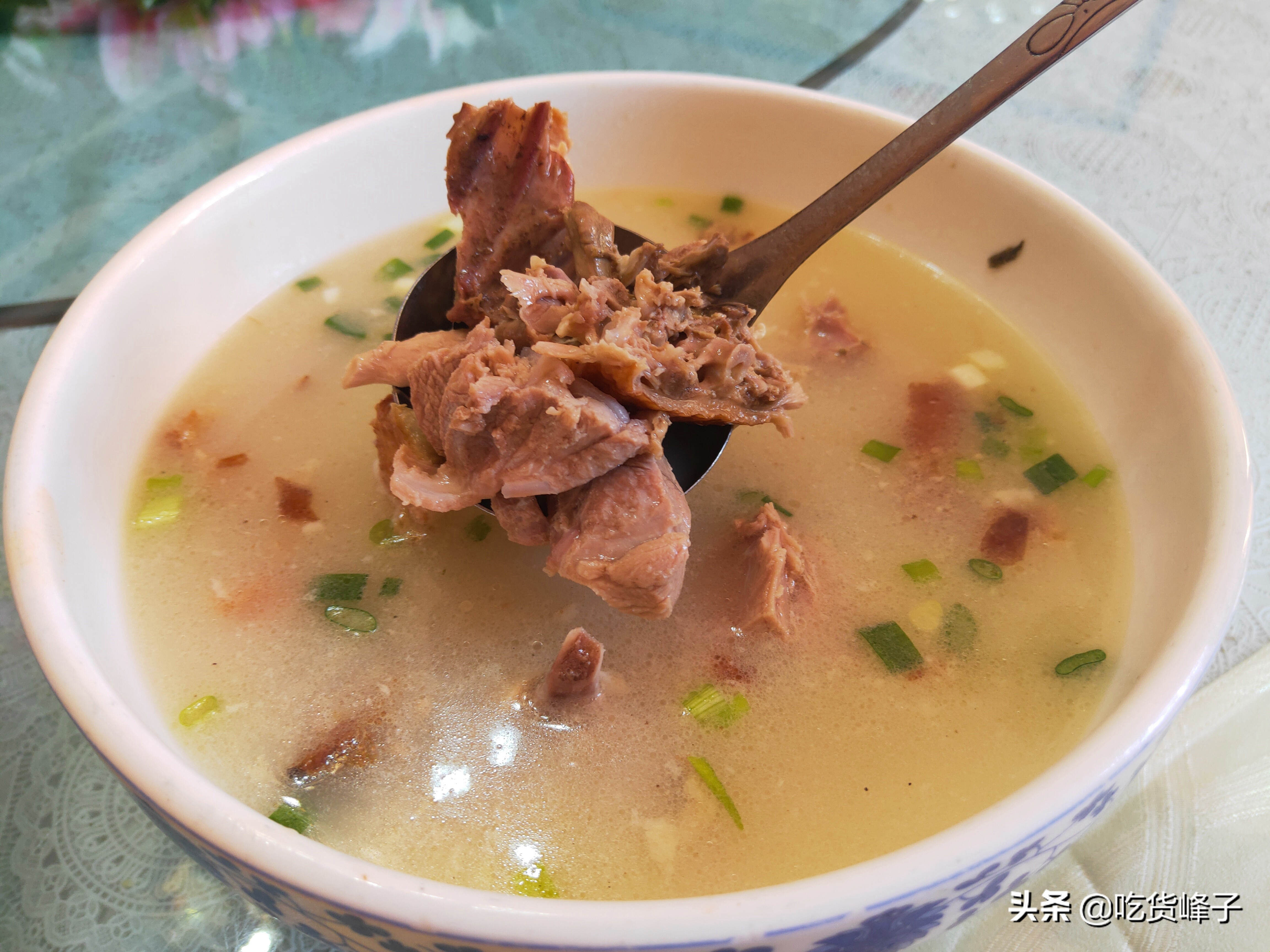 烤鴨架湯,烤鴨架湯怎么燉好喝