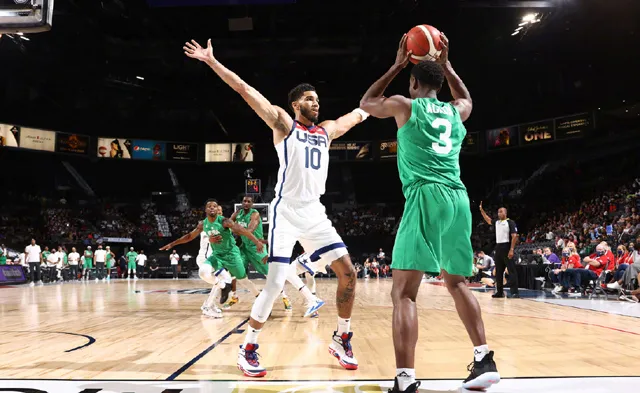 尼日利亚为什么那么多nba(尼日利亚热身赛灭美国，名记怒喷全华班政策：和闭关锁国有何区别)