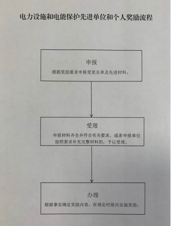 对在电力设施和电能保护工作中做出显著成绩的单位和个人的奖励