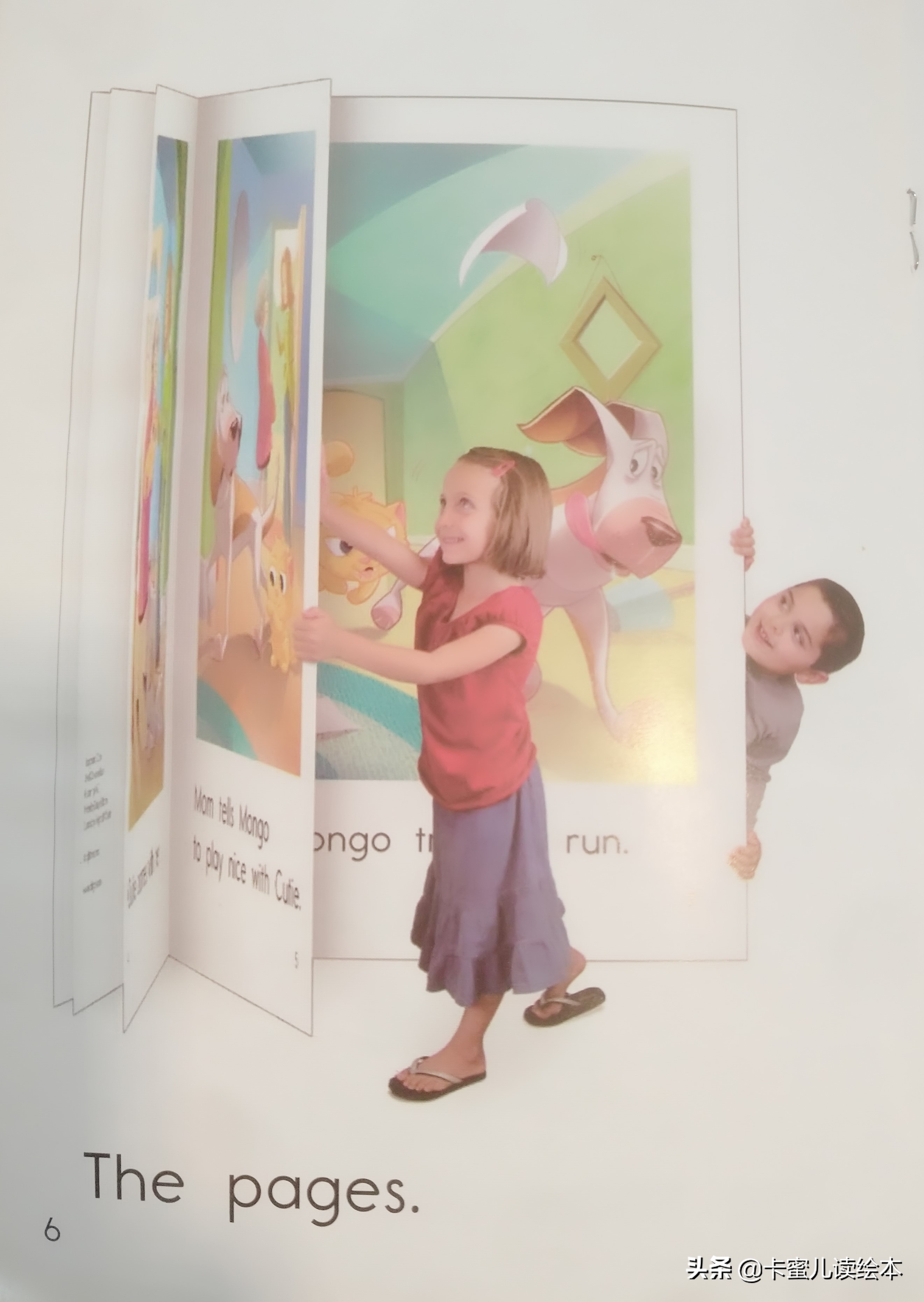 英文有声绘本故事《The book》书