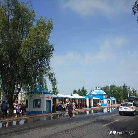美丽的查干湖，白色圣洁的湖