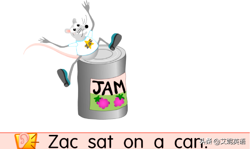 英语自然拼读故事阅读：zac the rat 跟着艾妮轻松读故事