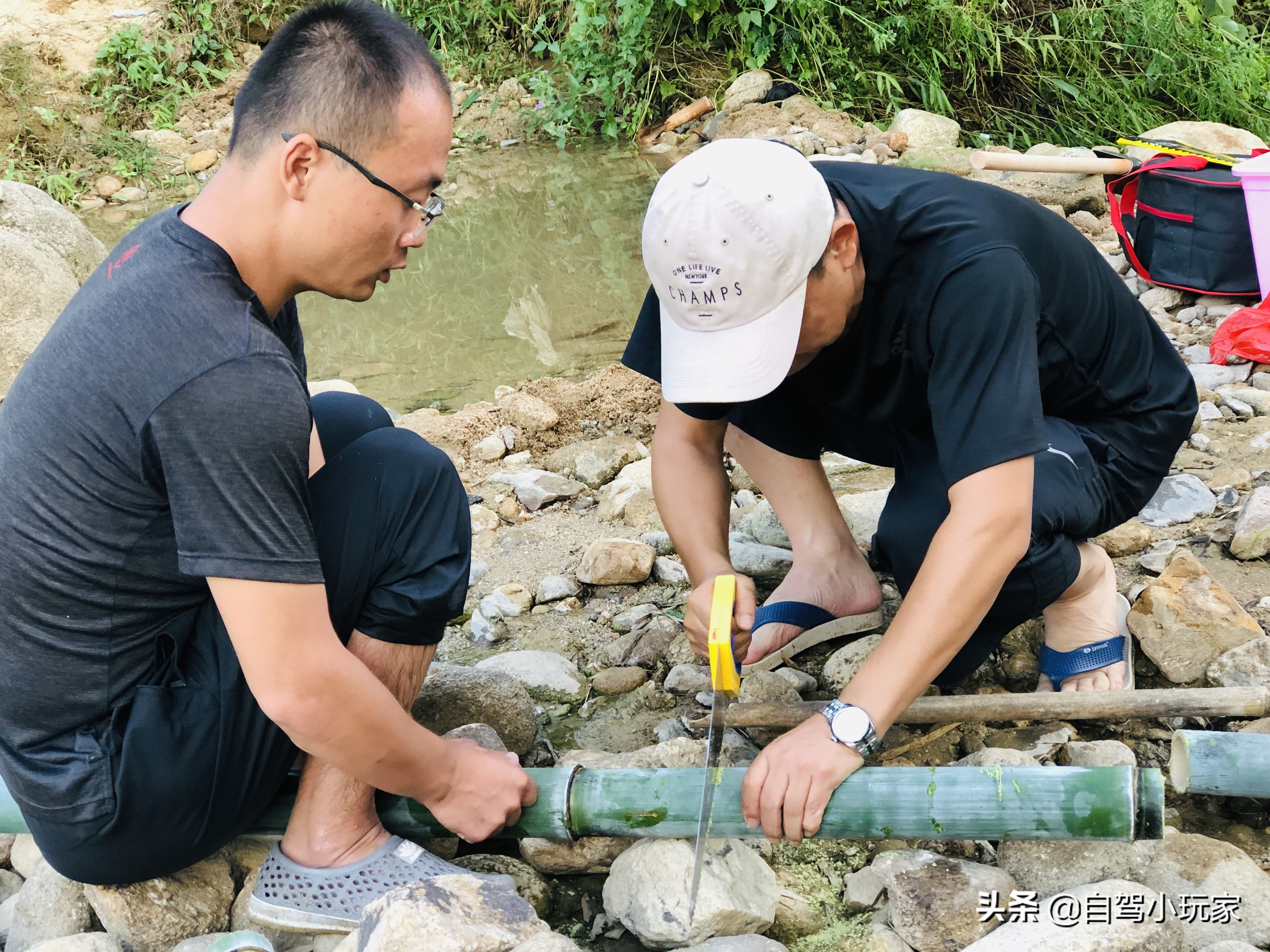 藏在惠州的一个免费“野温泉”，纯天然零污染，连婴儿都可以泡