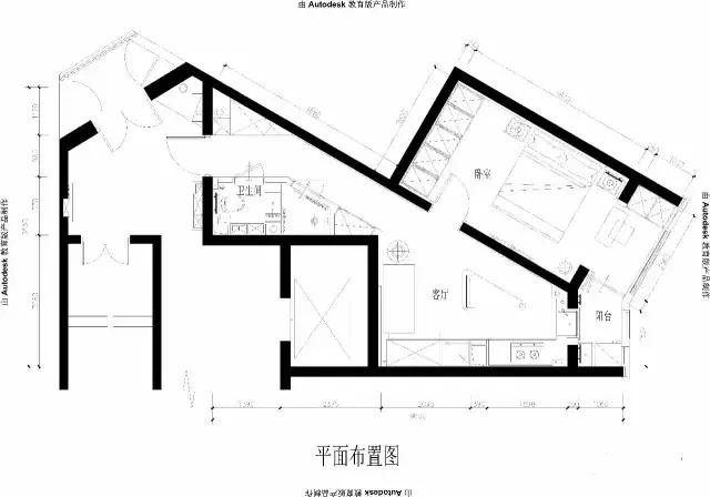 90后买北京畸形房，全屋都是角，设计师一改角全不见，面积大1倍