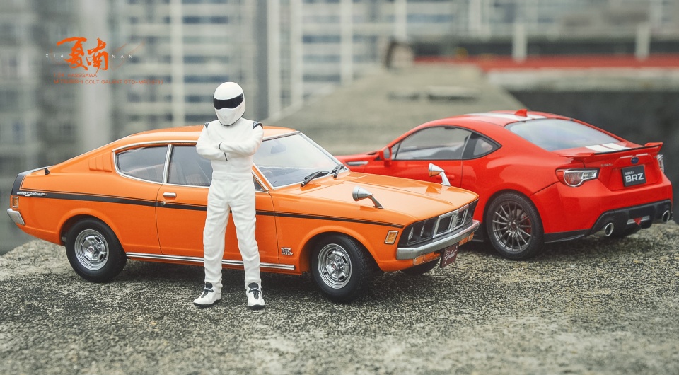 模玩秀：长谷川 1:24 三菱Colt Galant1971