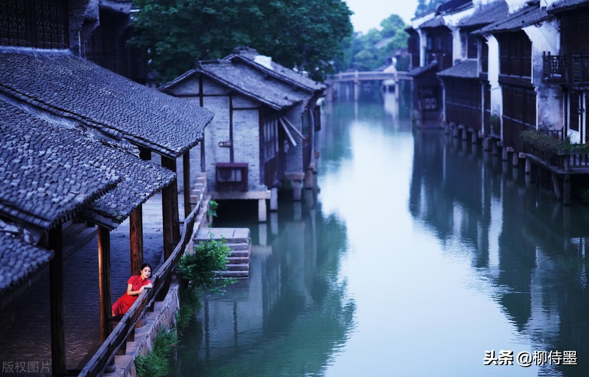 点评18张照片,长假旅拍旗袍,江南水乡甚好