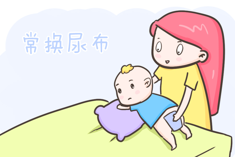 2 换尿布不及时】