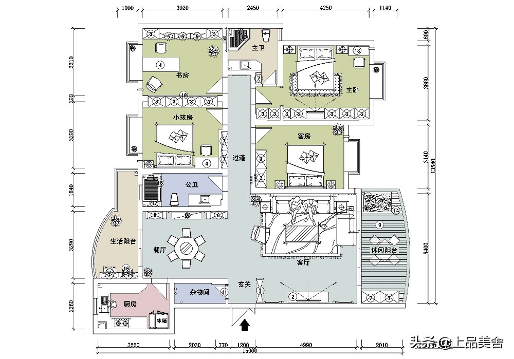 她185㎡新家，装欧式风格一点都不复杂，现代感很强，奢华迷人