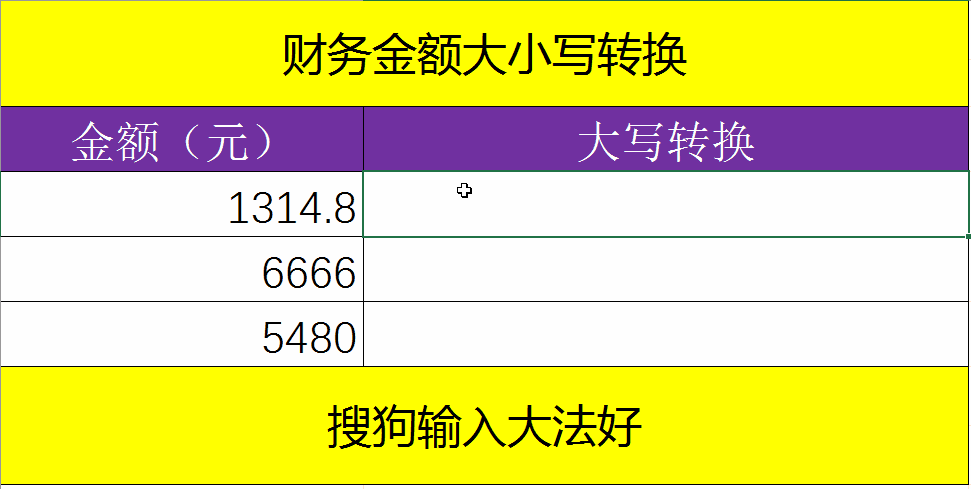 Excel教程24课：3个快速转换财务金额大小写的方法，金融工作必备