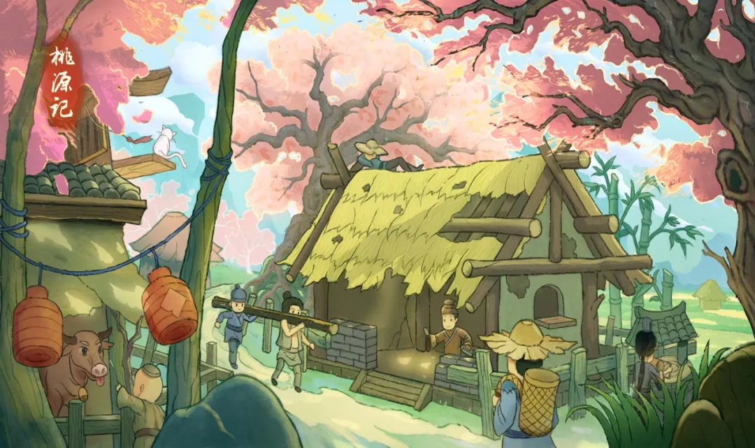 在一款不走寻常路的模拟生存手游中,打造自己的桃花源记