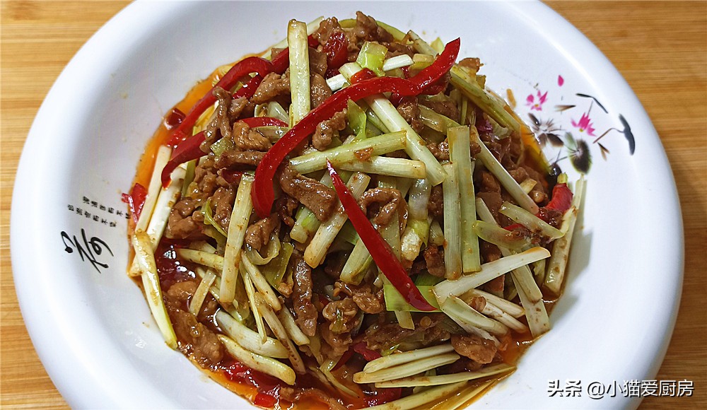 韭黃肉絲,韭黃肉絲的家常做法
