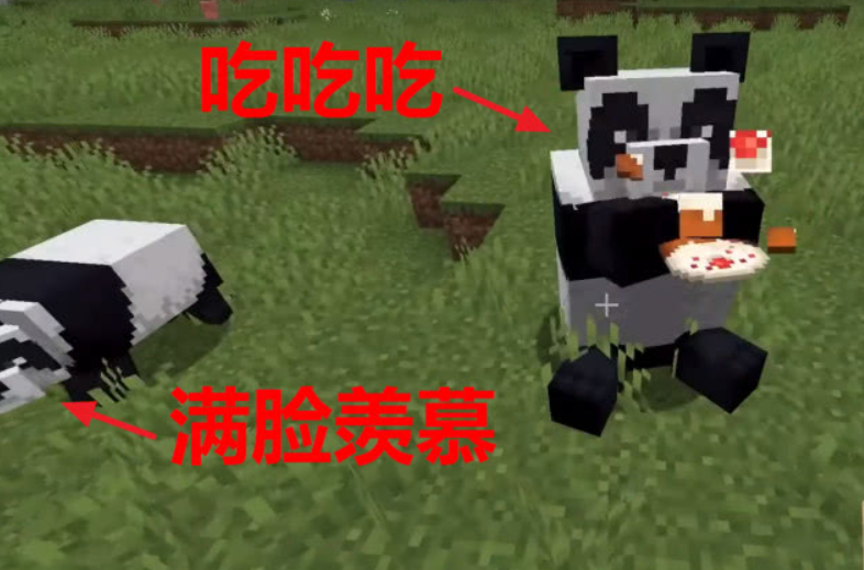 我的世界：盘点MC中几个关于熊猫的小秘密