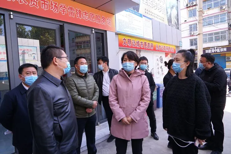 邯郸：丛台区区长刘丹督导检查文明城市建设工作