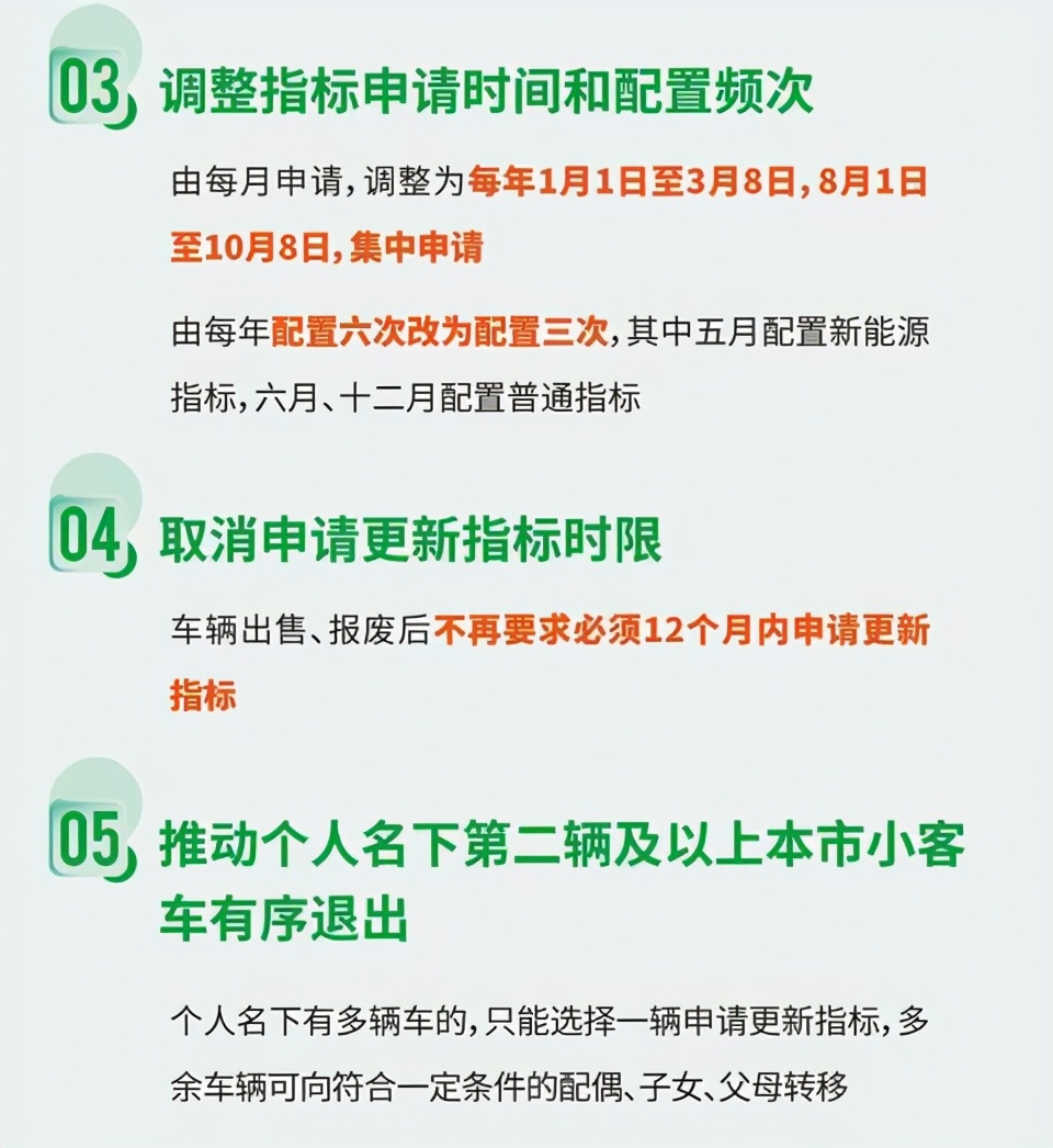 北京摇号新政来了，每人只能一个指标新能源指标60%给无车家庭