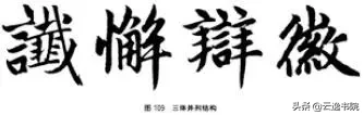 欧、颜、柳、赵四体结体和笔法
