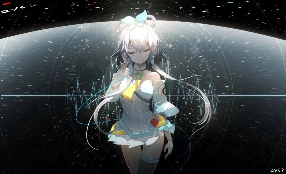 初音未来简单洛天依图片